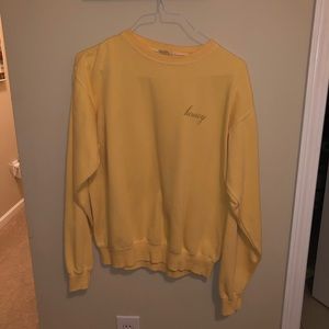 Brandy Melville Honey crewneck